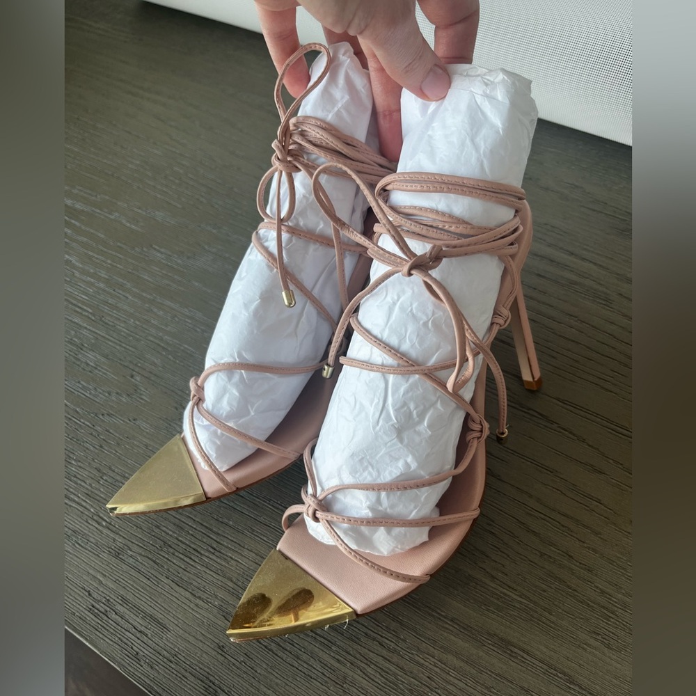 Schutz wrapped heels